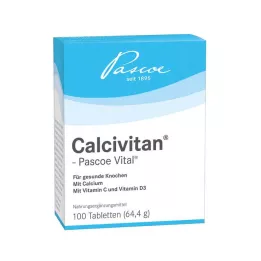 CALCIVITAN Pascoe Vital tablete, 100 kos