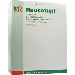 RAUCOTUPF Paličica 1 kos velika bombažna glava, 50X2 kos