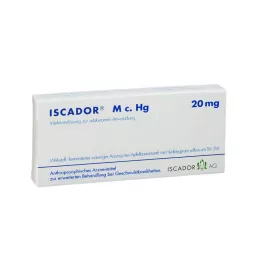 ISCADOR M c.Hg 20 mg raztopina za injiciranje, 7X1 ml
