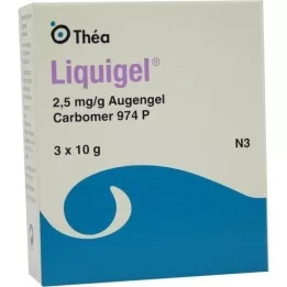 LIQUIGEL Gel za oči, 3X10 g