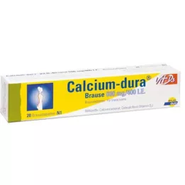 CALCIUM DURA Vit D3 šumeče 600 mg/400 i.e., 20 kos
