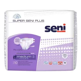 SUPER SENI Inkontinenčne hlače Plus night f.E.Gr.2 M, 10 kos