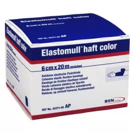 ELASTOMULL Držalo barve 6 cmx20 m pritrdilni trak moder, 1 kos