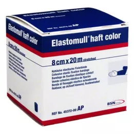 ELASTOMULL Držalo barve 8 cmx20 m pritrdilni trak moder, 1 kos