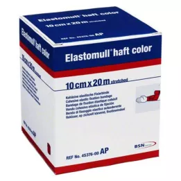 ELASTOMULL Držalo barva 10 cmx20 m fiksativ rdeča, 1 kos
