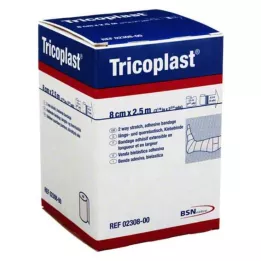TRICOPLAST Mavčni povoj 8 cmx2,5 m 2308, 1 kos