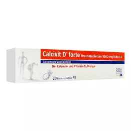 CALCIVIT D forte šumeče tablete, 20 kom