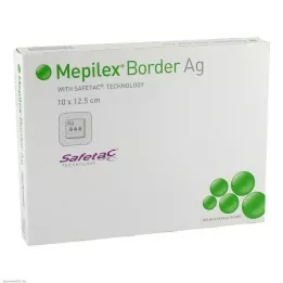 MEPILEX Penasta obloga Border Ag 10x12,5 cm sterilna, 5 kom