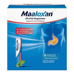 MAALOXAN 25 mVal suspenzija, 50X10 ml