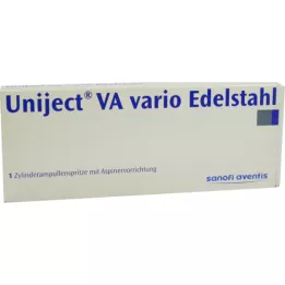 UNIJECT VA brizga vario iz nerjavečega jekla, 1 kos