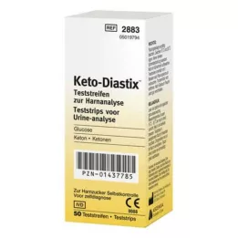 KETO DIASTIX Testni lističi, 50 kos
