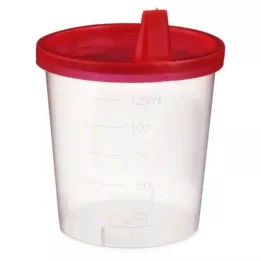 URINBECHER s pokrovom na zaskok, 1 kos