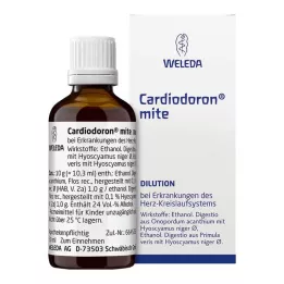 CARDIODORON MITE Razredčitev, 50 ml