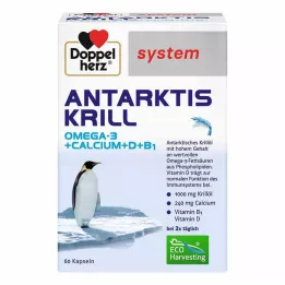 DOPPELHERZ Antarctic Krill sistemske kapsule, 60 kos