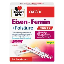 DOPPELHERZ Iron-Femin DIRECT Peleti, 20 kom