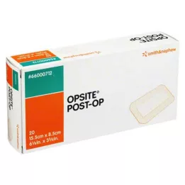 OPSITE Stebriček-OP 8,5x15,5 cm obloga posamično sterilna, 20X1 kos