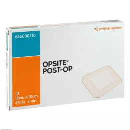 OPSITE Stebriček-OP 10x12 cm obloga posamezno sterilna, 10X1 kos