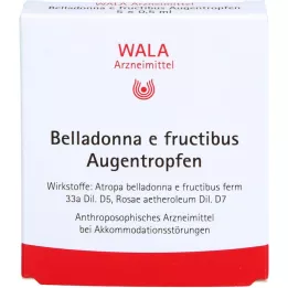 BELLADONNA E FRUCTIBUS Kapljice za oko, 5X0,5 ml