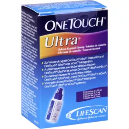 ONE TOUCH Ultra glucose control raztopina, 8 ml