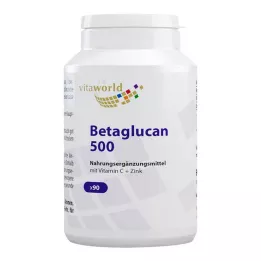 BETA-GLUCAN 500+vitamin C+cink kapsule, 90 kos