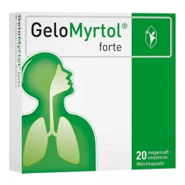 GELOMYRTOL forte gastrorezistentne mehke kapsule, 20 kos