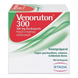 VENORUTON 300 trdih kapsul, 100 kos