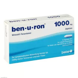 BEN-U-RON 1.000 mg svečke, 10 kos
