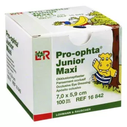 PRO-OPHTA Junior maxi okluzijski obliž, 100 kosov