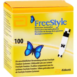 FREESTYLE Testni lističi, 100 kos