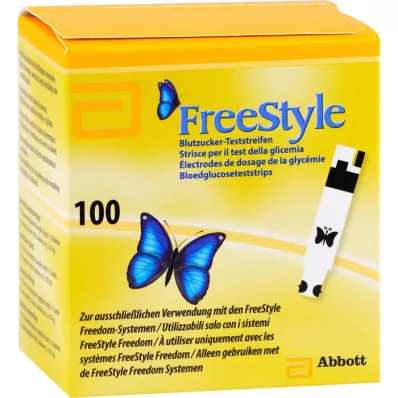 FREESTYLE Testni lističi, 100 kos FREESTYLE Testni lističi, 100 kos