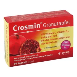 CROSMIN Kapsule granatnega jabolka, 60 kos