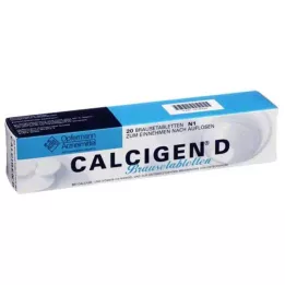 CALCIGEN D 600 mg/400 I.E. šumeče tablete, 20 kom