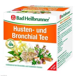 BAD HEILBRUNNER Čaj za kašelj in bronhije Fbtl., 15X2,0 g