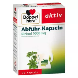 DOPPELHERZ Odvajalne kapsule Rizinol 1.000 mg, 30 kos