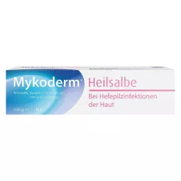 MYKODERM Zdravilno mazilo Nistatin in cinkov oksid, 100 g