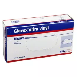 GLOVEX Ultra Vinyl rokavice srednje, 100 kos