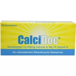 CALCIDOC Žvečljive tablete, 60 kos