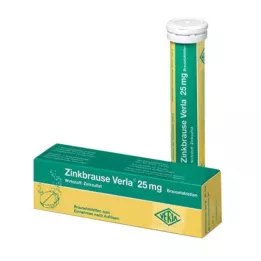 ZINKBRAUSE Verla 25 mg šumeče tablete, 100 kos