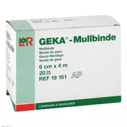 MULLBINDEN GEKA 6 cmx4 m, 20 kos