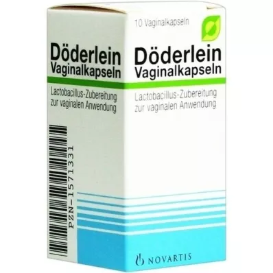 DÖDERLEIN Vaginalne kapsule, 10 kos DÖDERLEIN Vaginalne kapsule, 10 kos