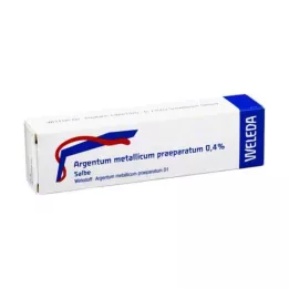 ARGENTUM METALLICUM PRAEPARATUM 0,4 % mazilo, 25 g
