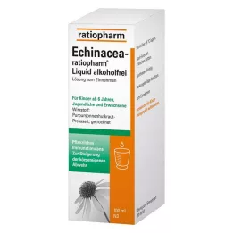 ECHINACEA-RATIOPHARM Tekočina brez alkohola, 100 ml