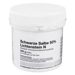 SCHWARZE SALBE 50 % Lichtenstein N, 500 g