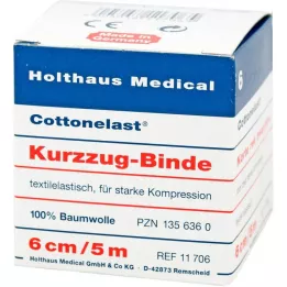 KURZZUGBINDE Cotonelast 6 cmx5 m, 10 kos