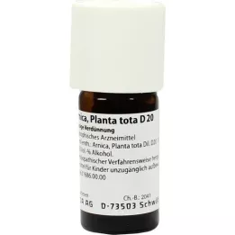 ARNICA PLANTA tota D 20 razredčitev, 20 ml