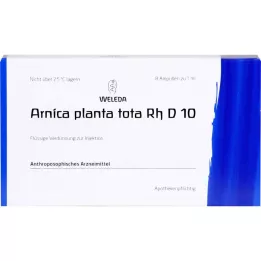 ARNICA PLANTA tota Rh D 10 ampul, 8 ml