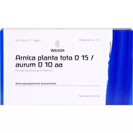 ARNICA PLANTA tota D 15/Aurum D 10 aa ampul, 8 ml