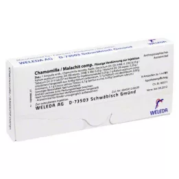 CHAMOMILLA/MALACHIT komp.ampule, 8X1 ml