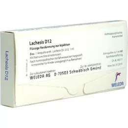 LACHESIS D 12 ampul, 8X1 ml