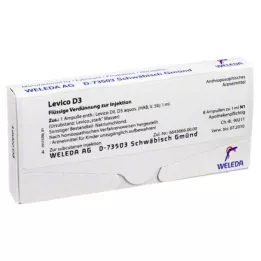 LEVICO D 3 ampule, 8X1 ml